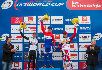 1. van der Haar, 2. Walsleben, 3. Pauwels