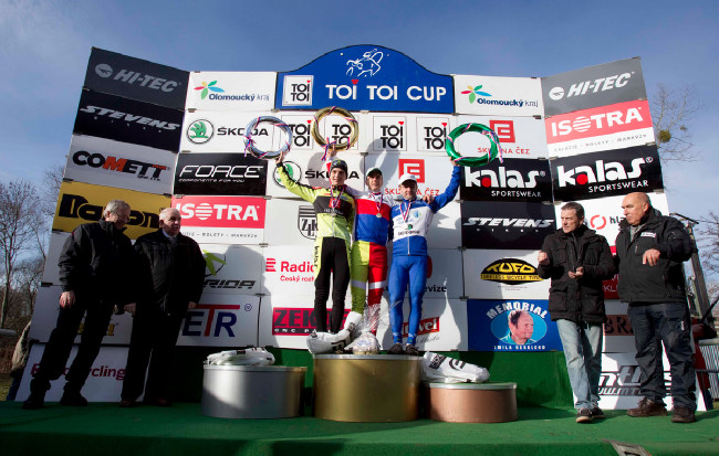 MČR v cyklokrosu, Loštice 2014: Stupně vítězů
