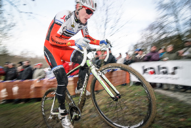 MCŘ v cyklokrosu, Loštice 2014: Tomáš Paprstka