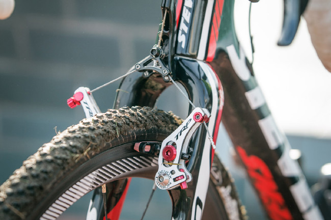 Závodní stroj mistra ČR v cyklokrosu Martina Bíny: Stevens Super Prestige