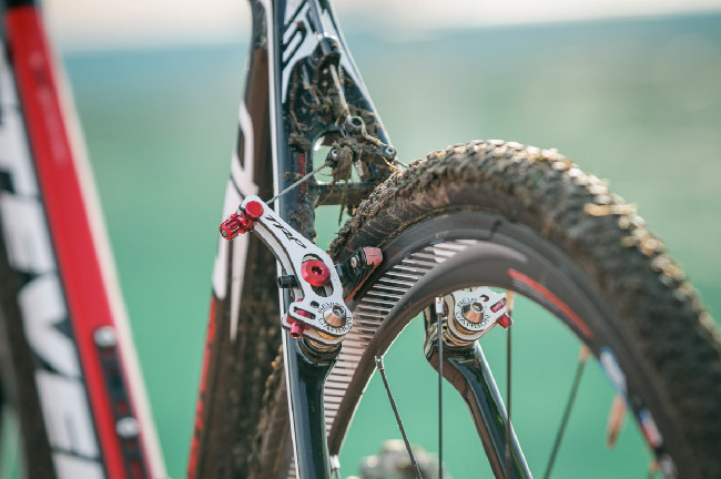 Závodní stroj mistra ČR v cyklokrosu Martina Bíny: Stevens Super Prestige