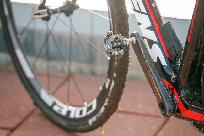 Závodní stroj mistra ČR v cyklokrosu Martina Bíny: Stevens Super Prestige