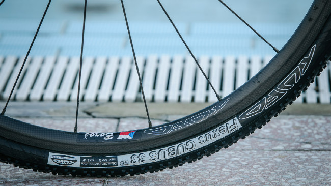 Závodní stroj českého cyklokrosového vicemistra Michaela Boroše - Merida CF Team