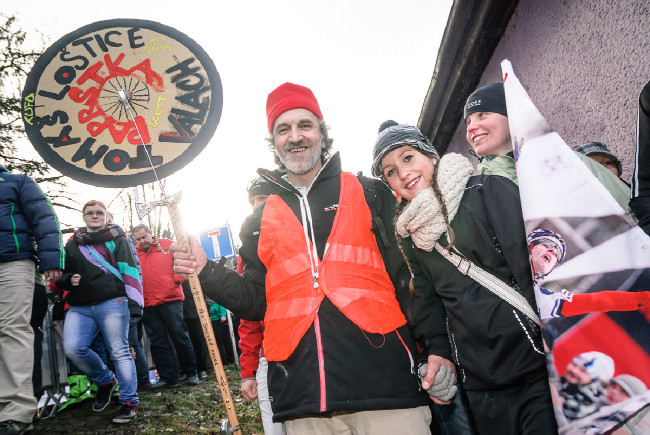 MCŘ v cyklokrosu, Loštice 2014: Páprda Ultras!