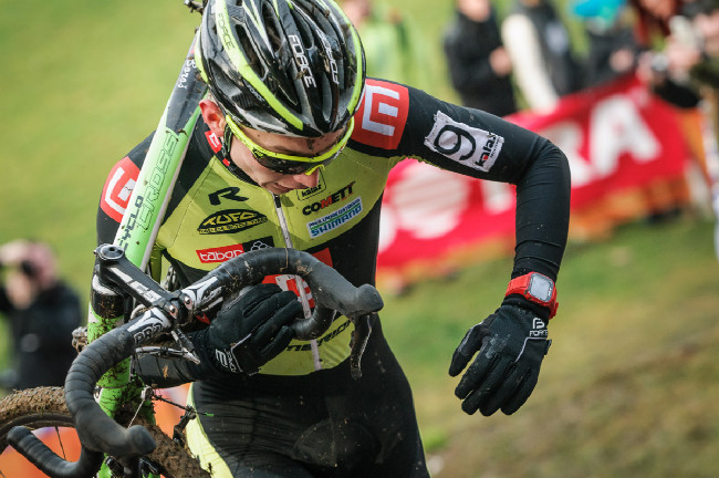 MCŘ v cyklokrosu, Loštice 2014: Michael Boroš