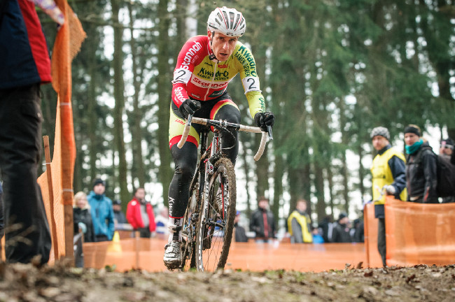 MCŘ v cyklokrosu, Loštice 2014: Martin Bína