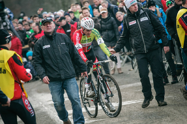 MCŘ v cyklokrosu, Loštice 2014: Martin Bína