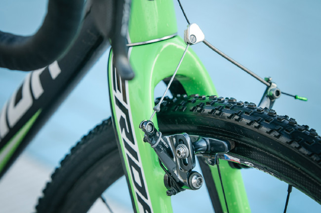 Závodní stroj českého cyklokrosového vicemistra Michaela Boroše - Merida CF Team