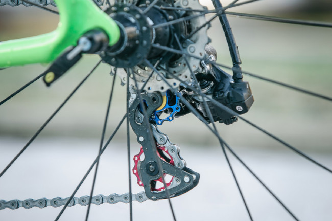 Závodní stroj českého cyklokrosového vicemistra Michaela Boroše - Merida CF Team