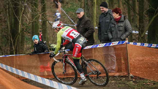 MCŘ v cyklokrosu, Loštice 2014: Martin Bína