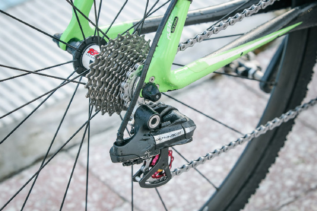 Závodní stroj českého cyklokrosového vicemistra Michaela Boroše - Merida CF Team