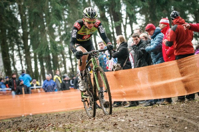 MCŘ v cyklokrosu, Loštice 2014: Michael Boroš