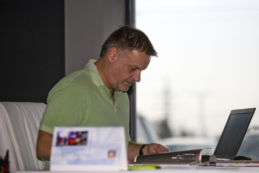 Na návštěvě v Leader Foxu - majitel firmy Pavel Müller