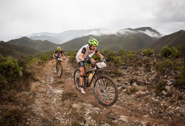 Cape Epic 2014 - Esther Süss a Sally Bigham
