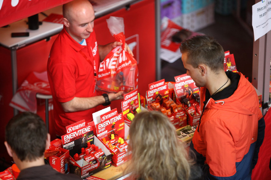 For Bikes 2014 zájem byl i o sportovní výživu