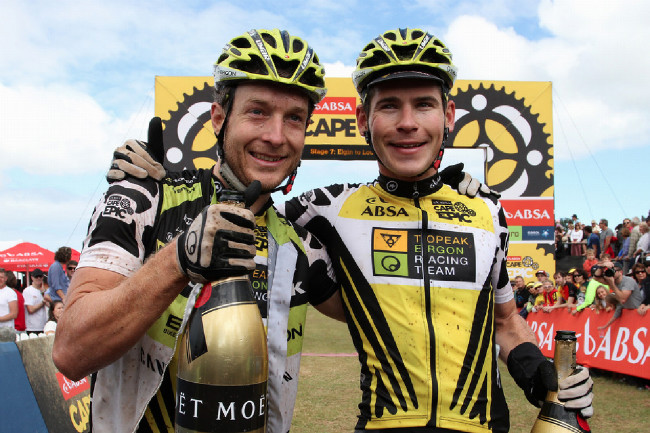 Cape Epic 2014 - Kristián Hynek a Robert Mennen