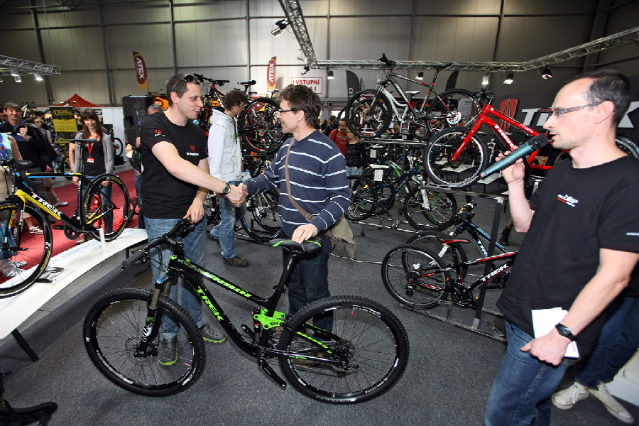 For Bikes 2014 štastný výherce kola Trek Fuel EX