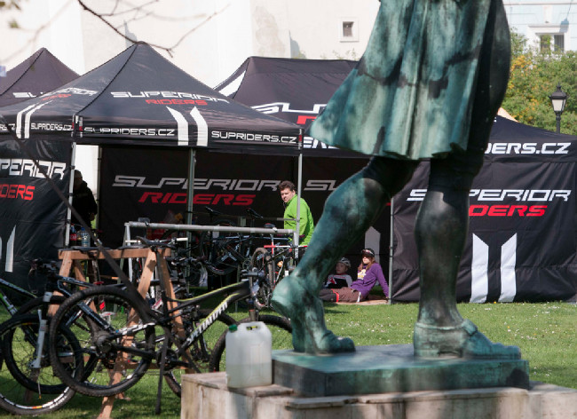 ČP MTB XCO Teplice 2014: pohoda před závodem v lázeňském