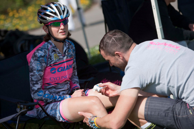 ČP MTB XCO Teplice 2014: Jitka Škarnitzlová před startem