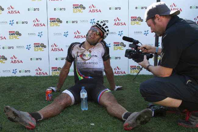 Cape Epic 2014 - za to Fery se trápil