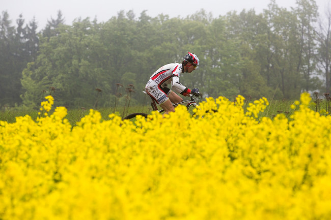 Author Šela Marathon 2014 - "mladej" Damek se první skupinky držel zuby nehty, pak ale zabloudil...