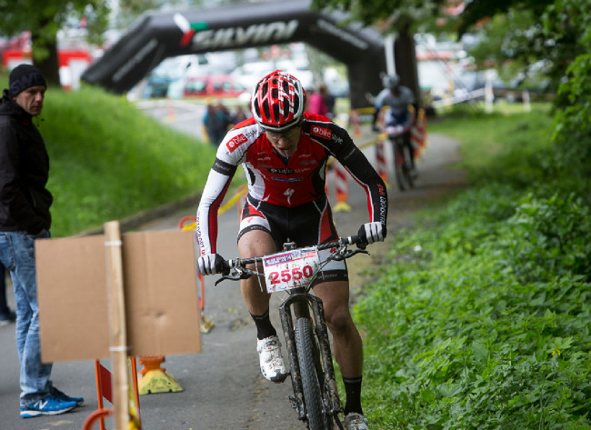 Author Šela Marathon 2014 - vítěz krátké Šely a pátečního sprintu Břetislav Rohel 