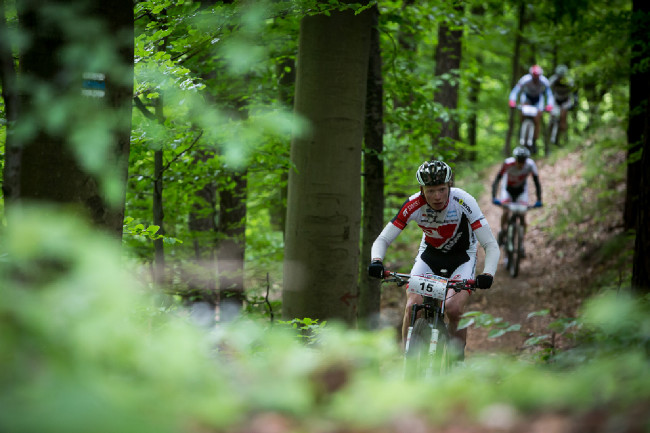 Author Šela Marathon 2014 -Jan Nesvadba si první singly užíval vybudoval si malý náskok