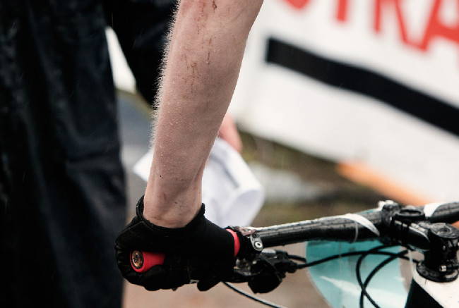 Český pohár MTB - XCE #1 - Bedřichov 2014: husina vítěze