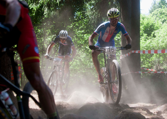 Jan Škarnitzl v prachu a kamení