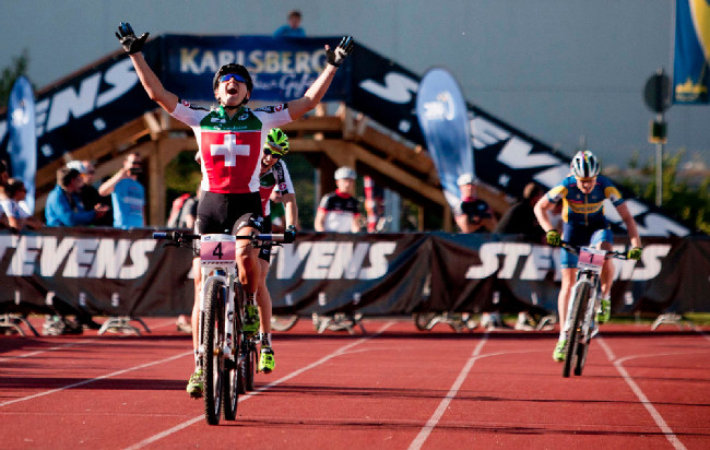 Kathrin Stirnemann je mistryní Evropy ve sprintu