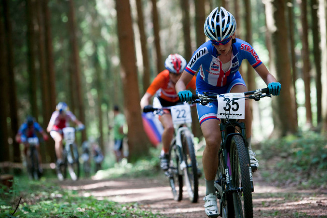 Jitka Škarnitzlová měla v prvním kole nejlepší pozici mezi Češkami