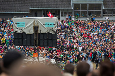 zaplněný cílový prostor