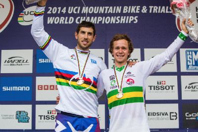 Gee Atherton a Troy Brosnan