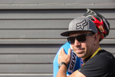 poslední povzbuzení před startem