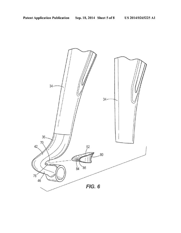 Specialized patent odpružené silniční vidlice