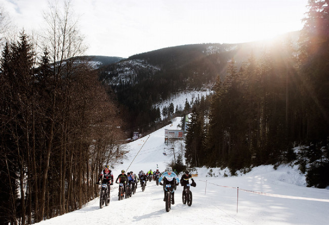 Krkonošská 70 - závod fatbiků