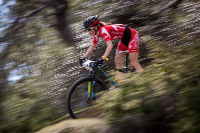 Adéla Šafářová v nedělním cross country