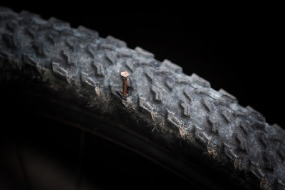 Úlovek Jana Rajcharta při rozjíždění před etapou