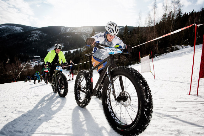Krkonošská 70 - závod fatbiků