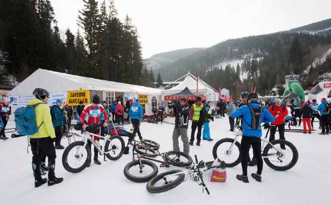 Krkonošská 70 - závod fatbiků
