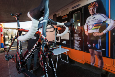 přípravy v týmu Wouta van Aerta