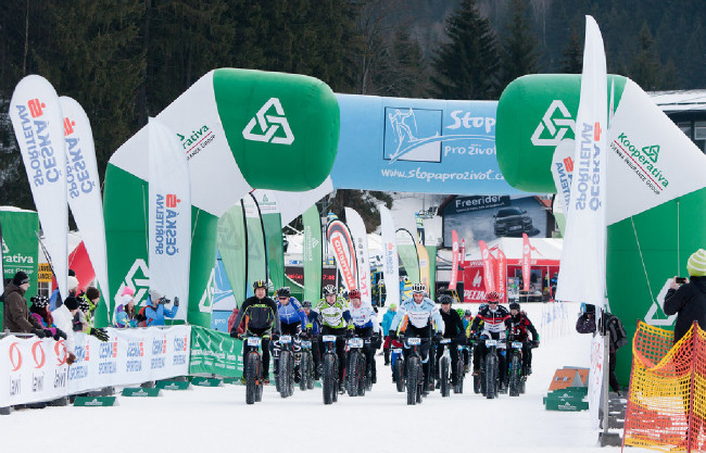 Krkonošská 70 - závod fatbiků