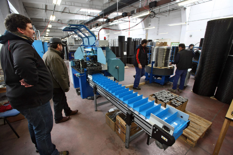 Remerx - třídička špic na výstupu