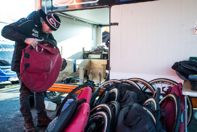 přípravy v týmu Wouta van Aerta