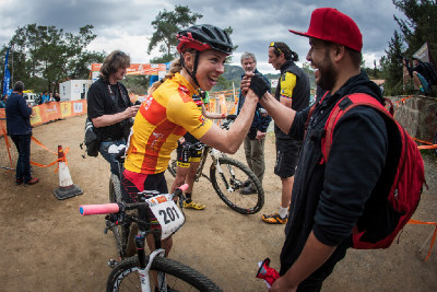 Annika Langvad slaví celkové vítězství