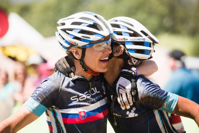 Janka Števková a Yolande de Villiers 