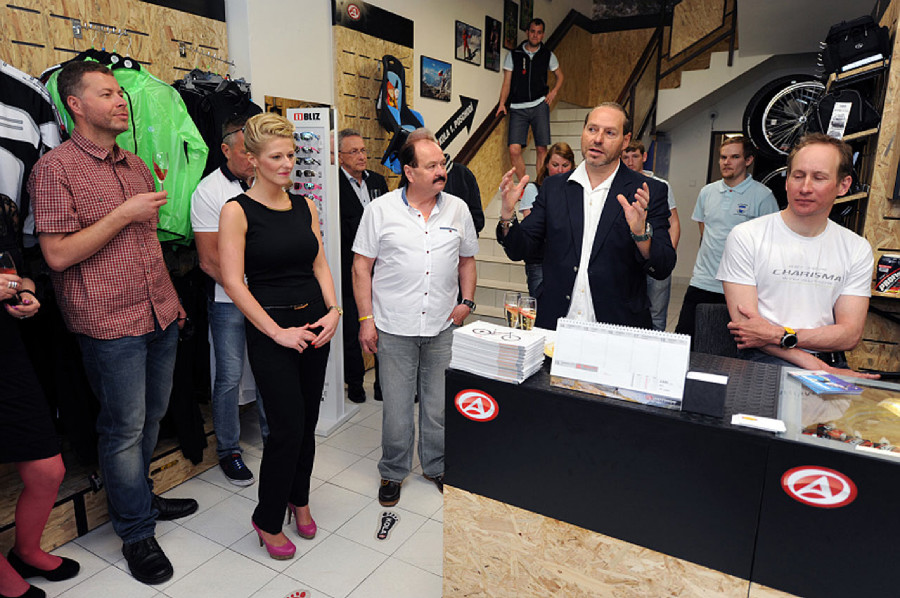 Slavnostní otevření Cyklo Stratílek Pardubice