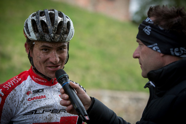 Filip Adel v pozávodním rozhovoru