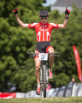 Suverénní vítěz juniorů Matěj Průdek