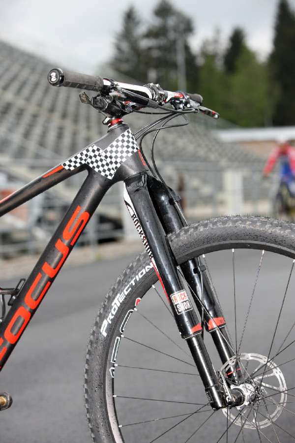 Focus prototyp Floriana Vogela - Vidlice Rock Shox RS-1